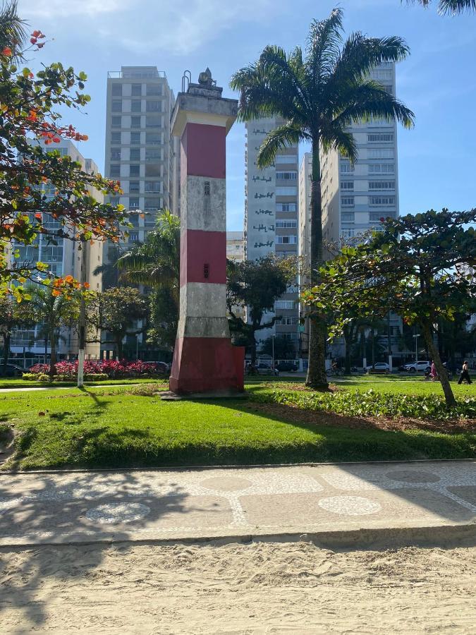 Apartamento Agradavel Em Santos Na Rua Da Praia. Exterior photo